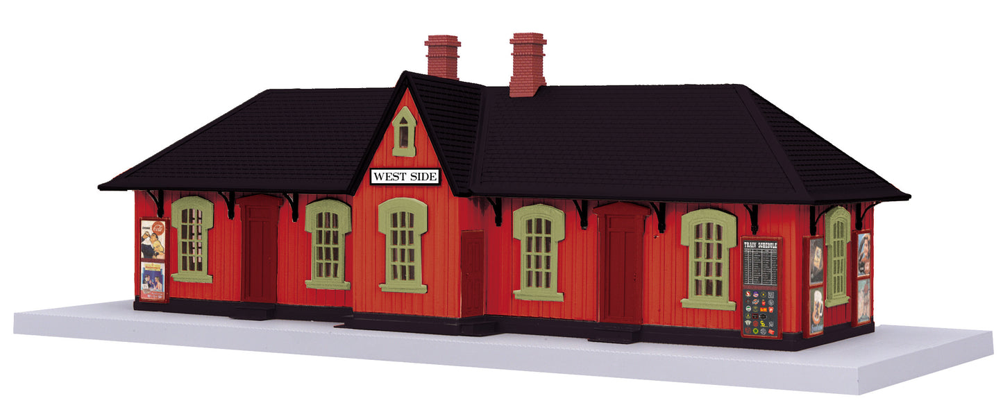 MTH 30-90643 O West Side RailKing Country Passenger Station