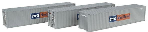 InterMountain 30253 HO A-Line P&O 40 ' Corrugated Containers