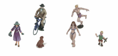 MTH 30-11074 O Assortment 1 Figure Set #12 (Set of 6)