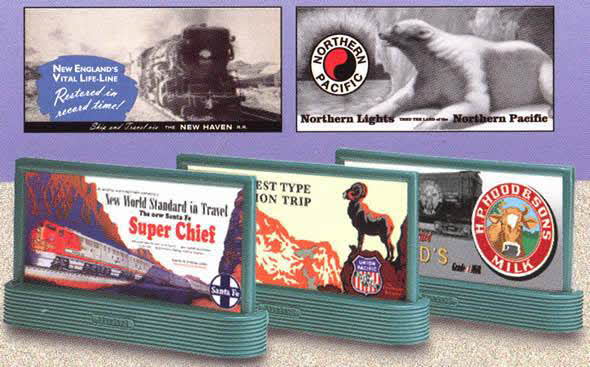 Lionel 6-24187 O Scale Classic Billboard Set