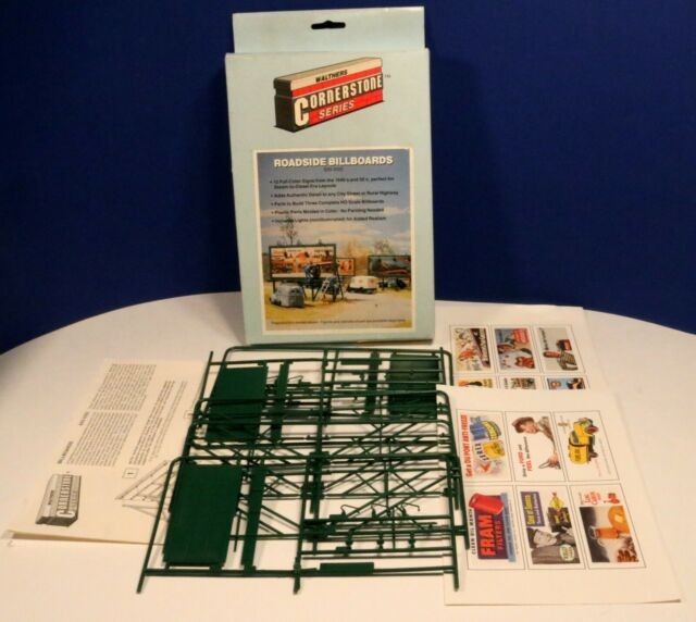Walthers 933-3103 HO Roadside Billboards Kit
