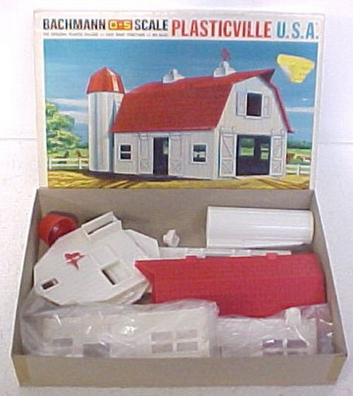 Plasticville 1851 Vintage O Barn Kit