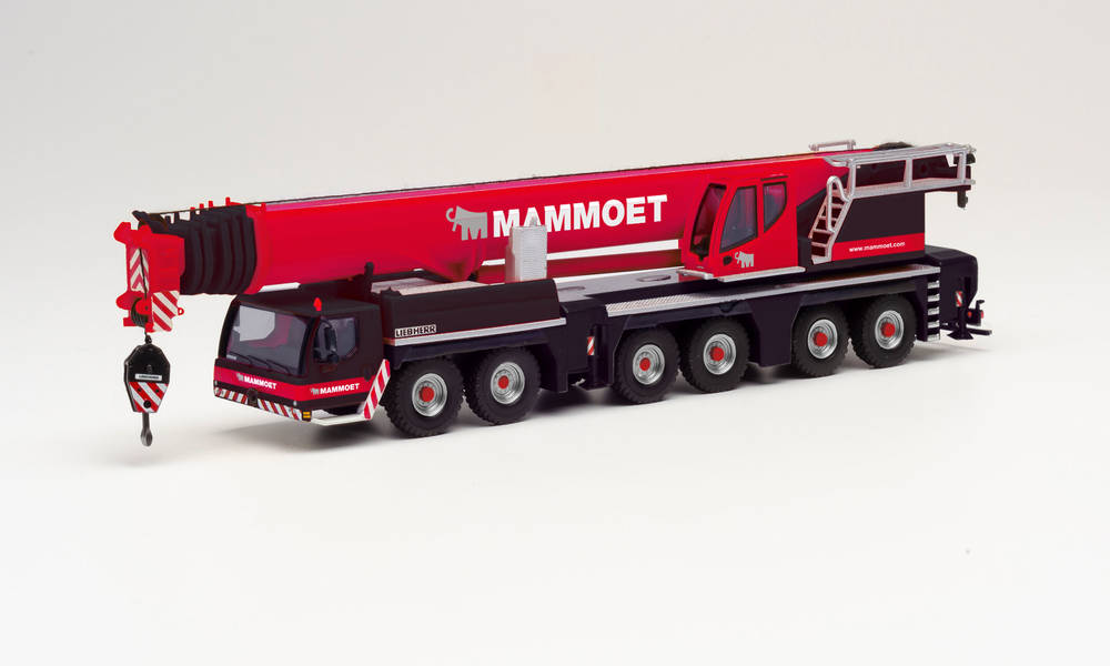 Herpa 312639 HO Mammoet - Liebherr LTM 1300-6.2 Mobile Crane