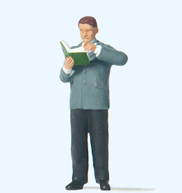 Preiser 28238 HO Standing Librarian Figure