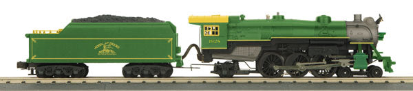 MTH 30-1473-1 John Deere 4-6-2 Pacific Steam Engine w/PS2