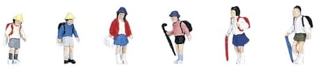 Kato 24-209 N Elementry School Children Figures (Set of 6)
