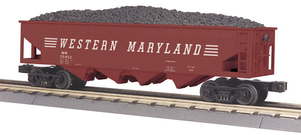MTH 30-75309 Western Maryland 4-Bay Hopper Car