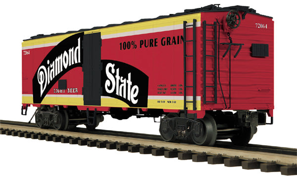 MTH 20-94212 Diamond State Light Beer Reefer Car #72064