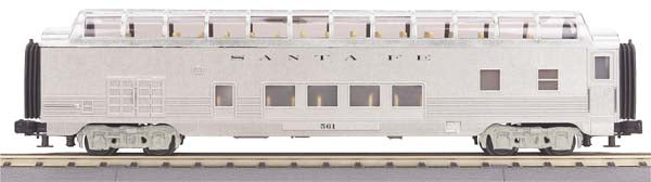 MTH 30-67509 SF 60' SL Full-Length Vista Dome Car