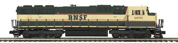 MTH 20-2956-3 BNSF SD70Mac Non-Powered Diesel Engine #9820