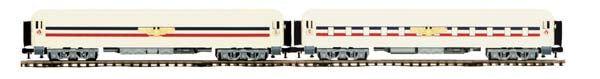 MTH 20-69003 O American Freedom 70' Madison Passenger Car Set (Set of 2)