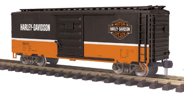 MTH 70-74067 G Scale Harley-Davidson 40' Box Car