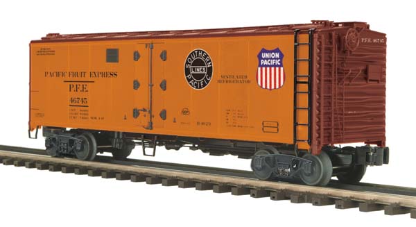 MTH 20-94227 O Pacific Fruit Express 40' Steel Sided Reefer Car #46745