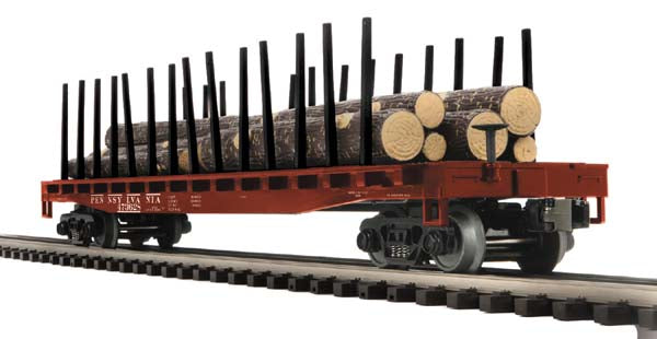 MTH 20-98713 Pennsylvania Flat Car w/Log Load