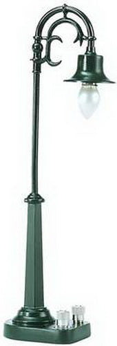 MTH 30-11002 #58 O Scale Dark Green Diecast Single Arc Lamp Set