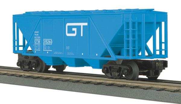 MTH 33-7511 Grand Trunk Western 3-Bay Covered Hopper Car