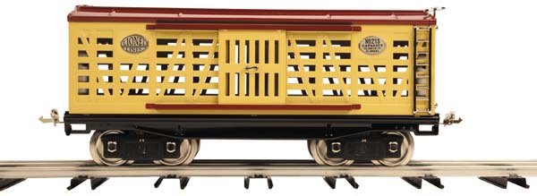 MTH 11-30004 Lionel Cattle Car #213 cream