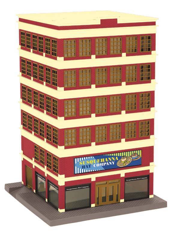 MTH 30-90269 O Susquehanna Hat Company 6-Story Building