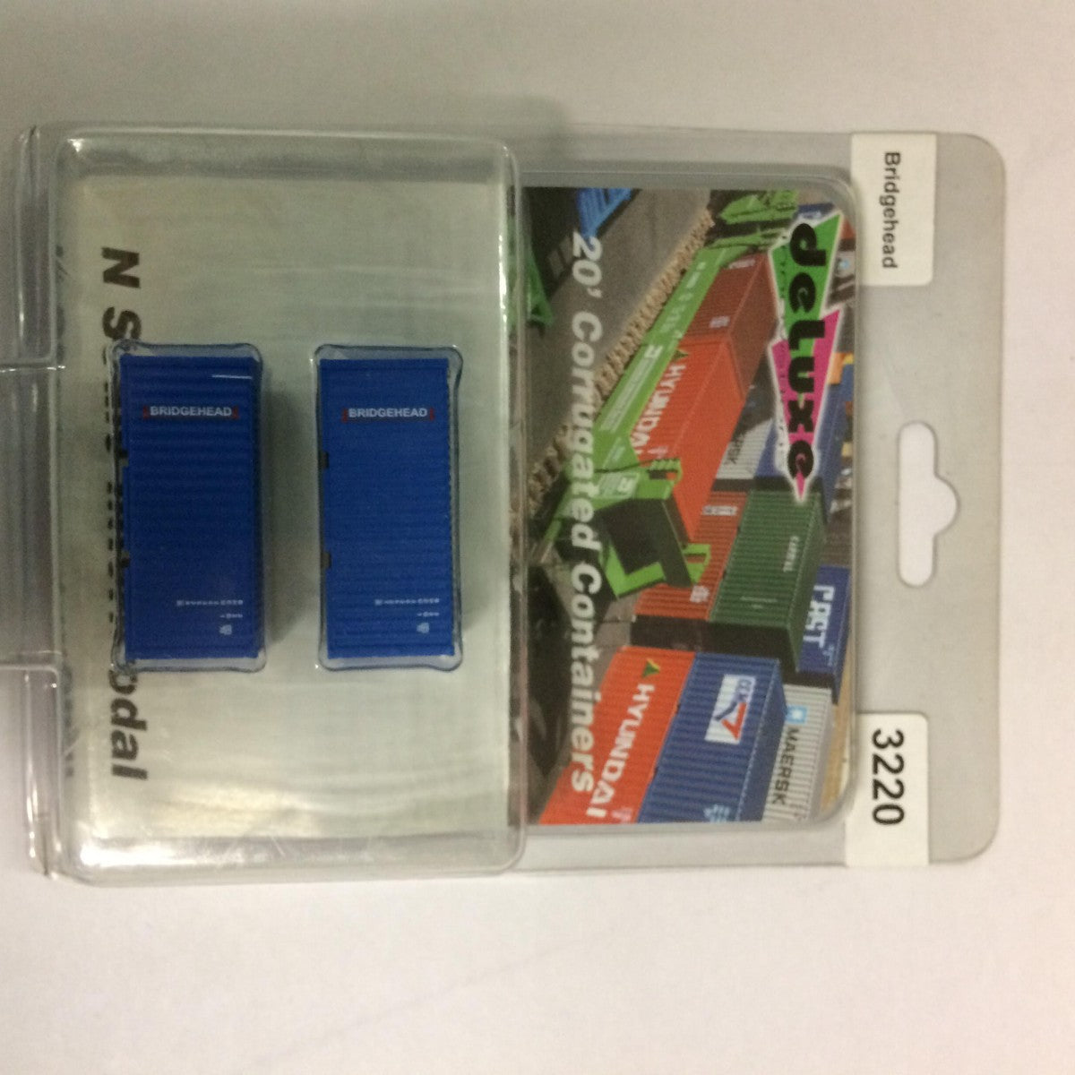 Deluxe Innovations 3220 N Scale Bridgehead 20' Corrugated Containers
