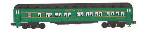 Williams 43354 Santa Fe 72 Ft. Heavyweight Passenger Car (Pack of 4)