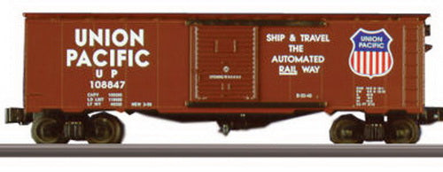 Williams 47024 O Gauge Union Pacific 40 Ft. Boxcar #108847