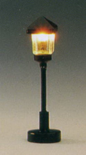 Model Power 493 HO Scale Small Gas Light Clear (Pack of 3)