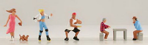 Model Power 5786 HO People at the Park Figures (Set of 9)