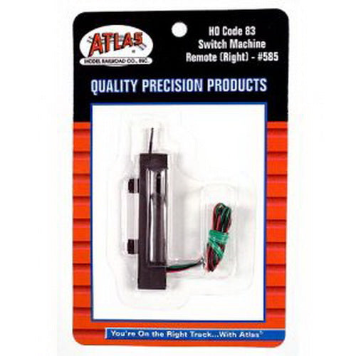 Atlas 585 HO Code 83 Right Hand Remote Switch Machine