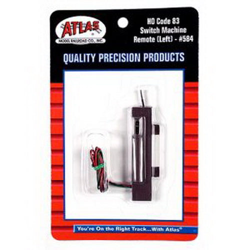 Atlas 0584 HO Code 83 Left Hand Remote Switch Machine