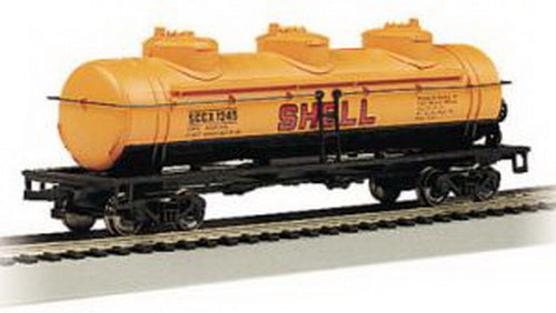 Bachmann 17134 HO Shell Oil Company 40' 3-Dome Tank Car