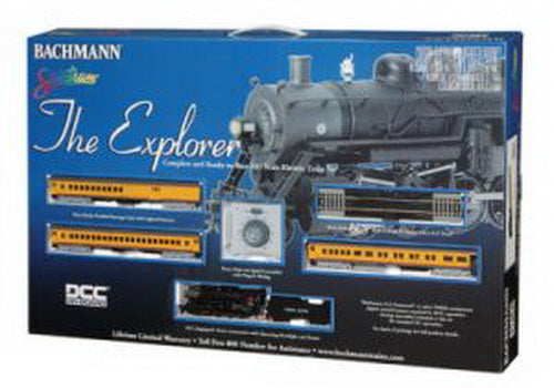 Bachmann 01306 HO Union Pacific 2-8-0 The Explorer Steam Passenger