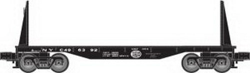 Industrial Rail 1004303 NYC Flatcar w/Pulpwood Load
