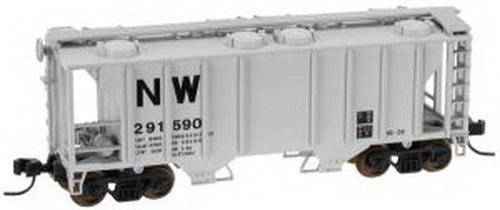 Atlas 31962 N Scale N&W PS2 Covered Hopper #291590