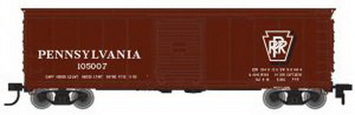 Atlas 64032 HO Scale PRR USRA Steel Rebuilt Boxcar #105007