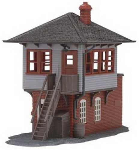 Atlas 604 HO Trackside Signal Tower Built-up