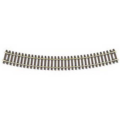 Atlas 0532 HO Scale Code 83 Nickel Silver 18" Radius Curved Track (Pack of 6)