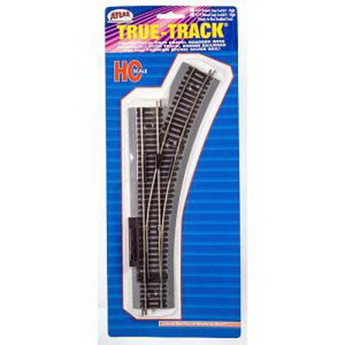 Atlas 0479 HO Code 83 Nickel Silver True-Track Right Hand Manual Switch Turnout