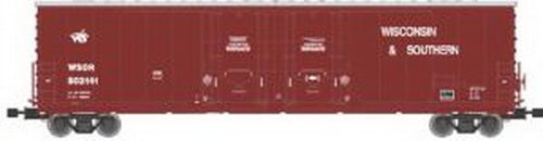 Atlas 50000051 N Scale W&S 53' Plugdoor Boxcar #503141