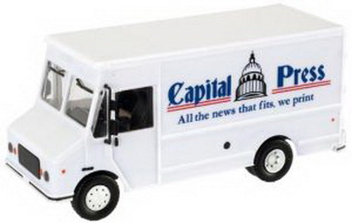 Atlas 9987064 HO Scale Capital Press American Walk In Van News