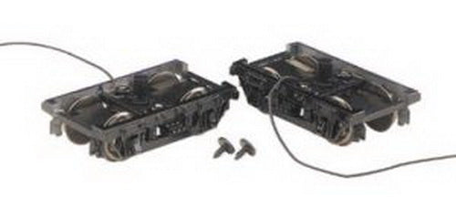 Bachmann 29902 On30 Diecast Passenger Trucks (Set of 2)