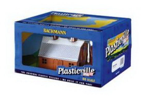 Bachmann 45007 HO Dairy Barn Built-Up Building