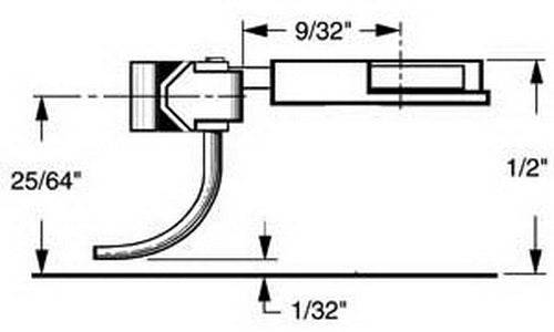 Kadee 20 HO NEM 362 Extra Long Coupler 11.68mm (.460")