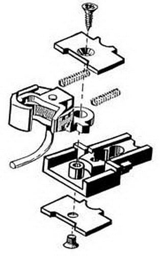 Kadee 788 G Coupler Conversion Aristo Craft Lil'Critter Loco/RS-3 4' Radius