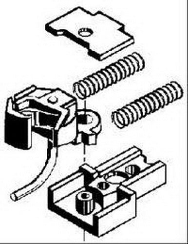 Kadee 796 G Large Offset Couplers with Truck Mount Type Gear
