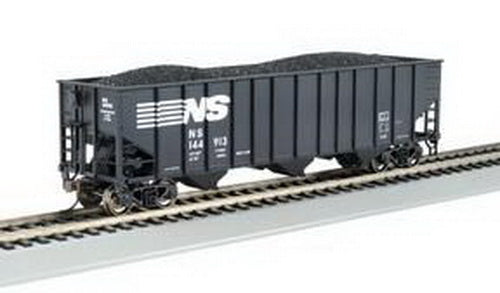 Bachmann 18743 HO Norfolk Southern Bethlehem Steel 3-Bay Hopper #144927