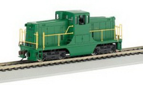 Bachmann 62203 HO Green GE 44 Ton Switcher Loco W/DCC Unlettered
