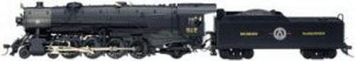 Bachmann 82505 HO RF&P 4-8-2 Steam Locomotive and Tender #517 with DCC
