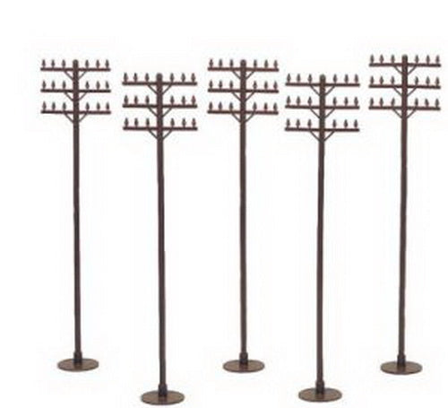 Bachmann 92200 G Scale Telephone poles (12)