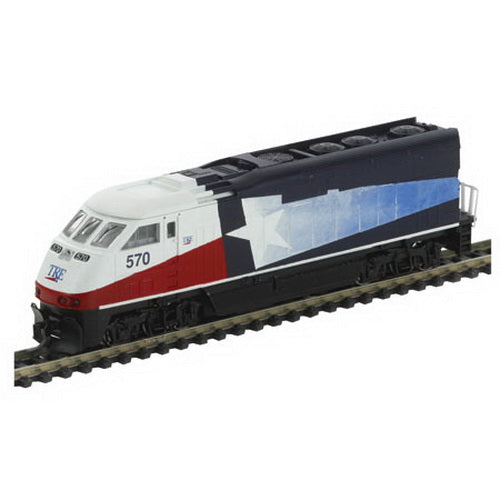 Athearn 10021 N Scale Dallas-TRE F59PHI Diesel Locomotive #570