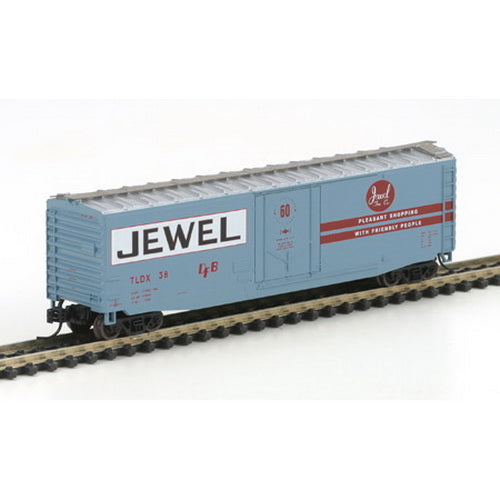 Athearn 14176 N Scale Jewel Tea 50' PS-1 Plug Door Boxcar #38